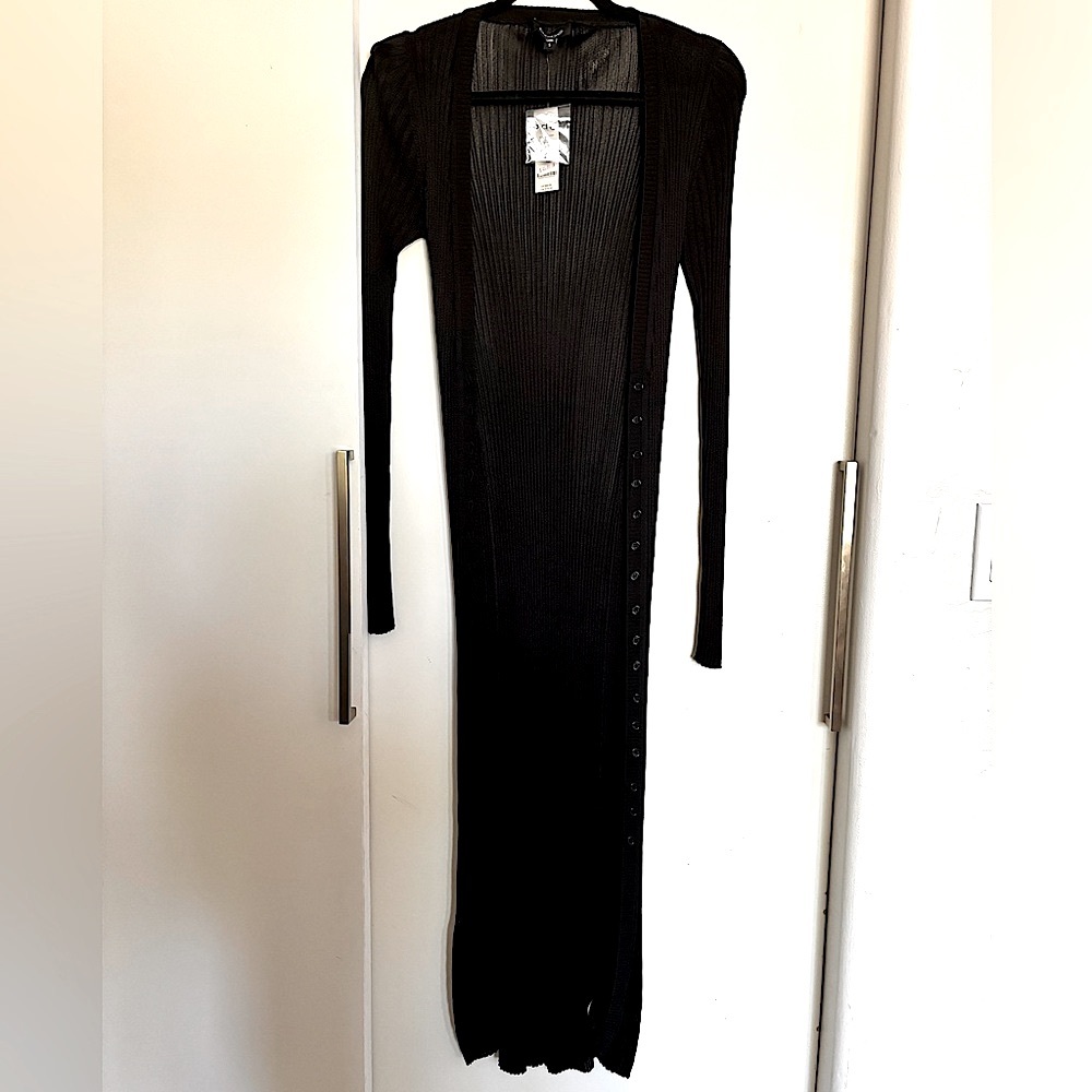 Bebe Ribbed Duster